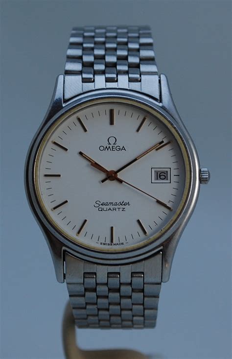 omega seamaster date quartz movement|Omega Seamaster model numbers.